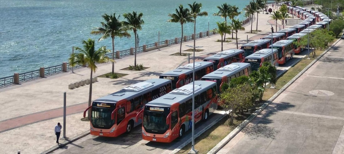 Mercedes-Benz Autobuses, Cancún