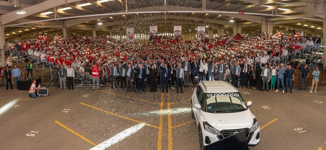 Nissan, 15 millones