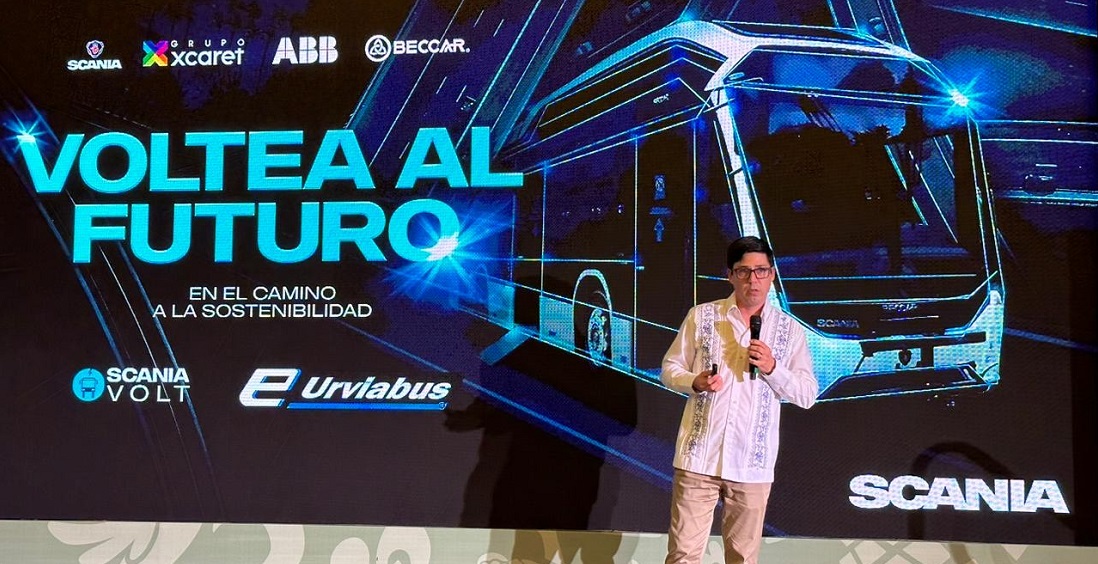 Scania Volt e-Urviabus, Scania, Beccar, Grupo Xcaret, ABB, Eléctricos, Autobuses