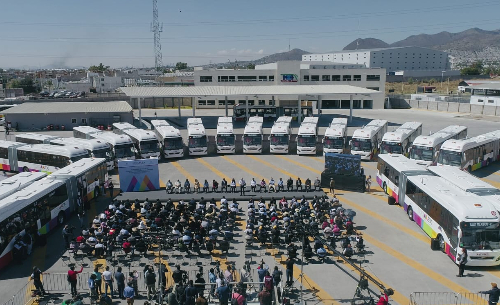 Línea IV del Mexibús Volvo Buses