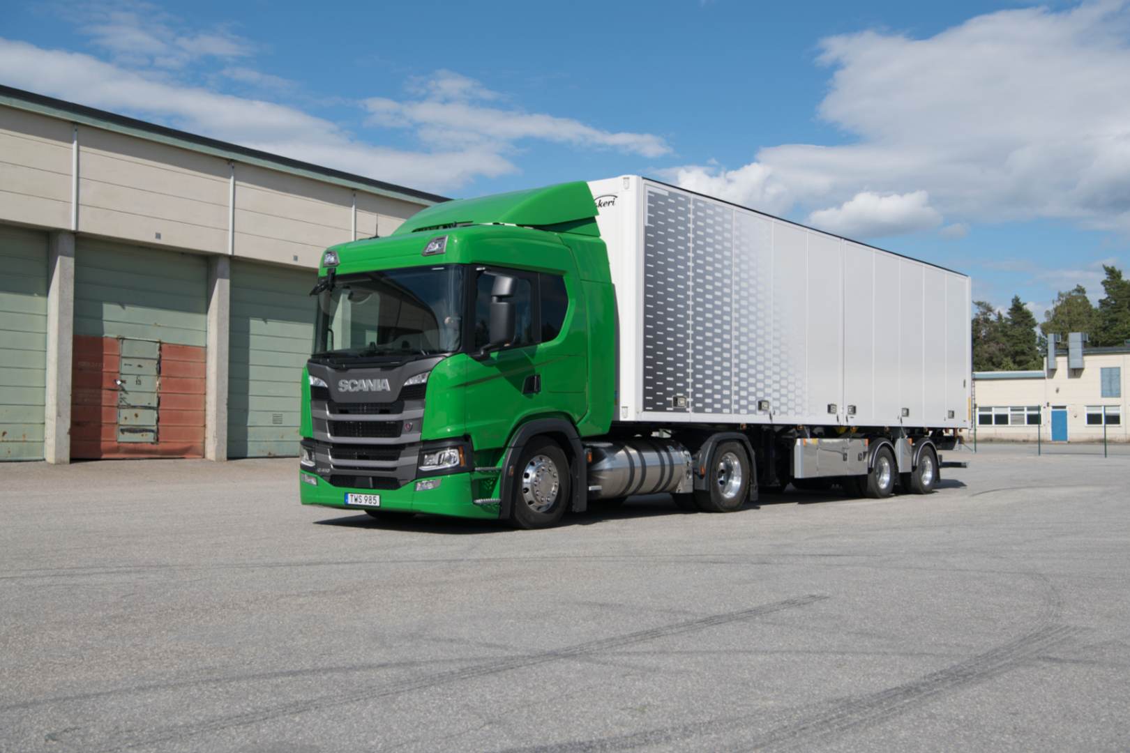 Scania a Gas Natural Licuado Énestas