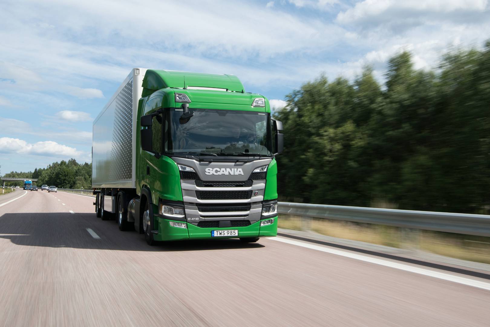 Scania a Gas Natural Licuado Énestas