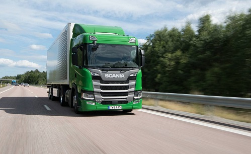 Scania a Gas Natural Licuado Énestas