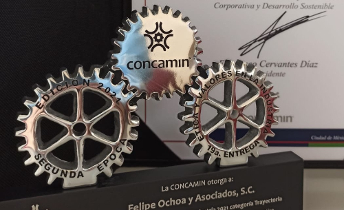 Premio Ética y Valores Concamin