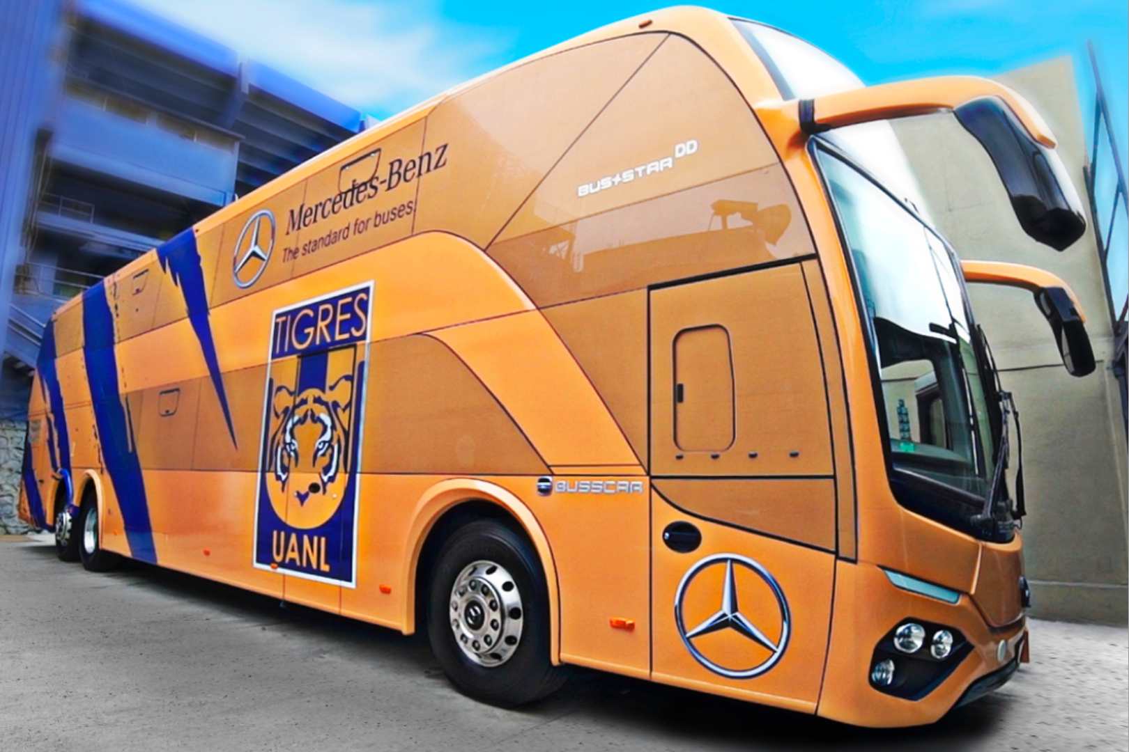 Club Tigres Mercedes Autobuses Busscar