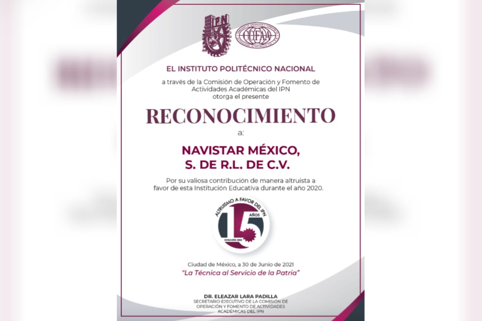 Navistar IPN Donativo ProStar