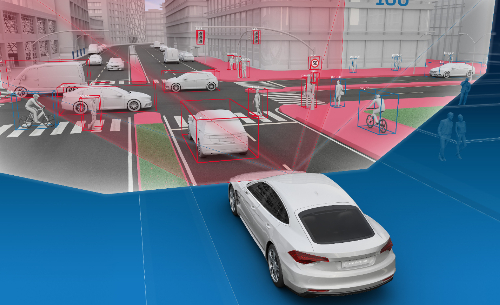 ZF radar de rango medio