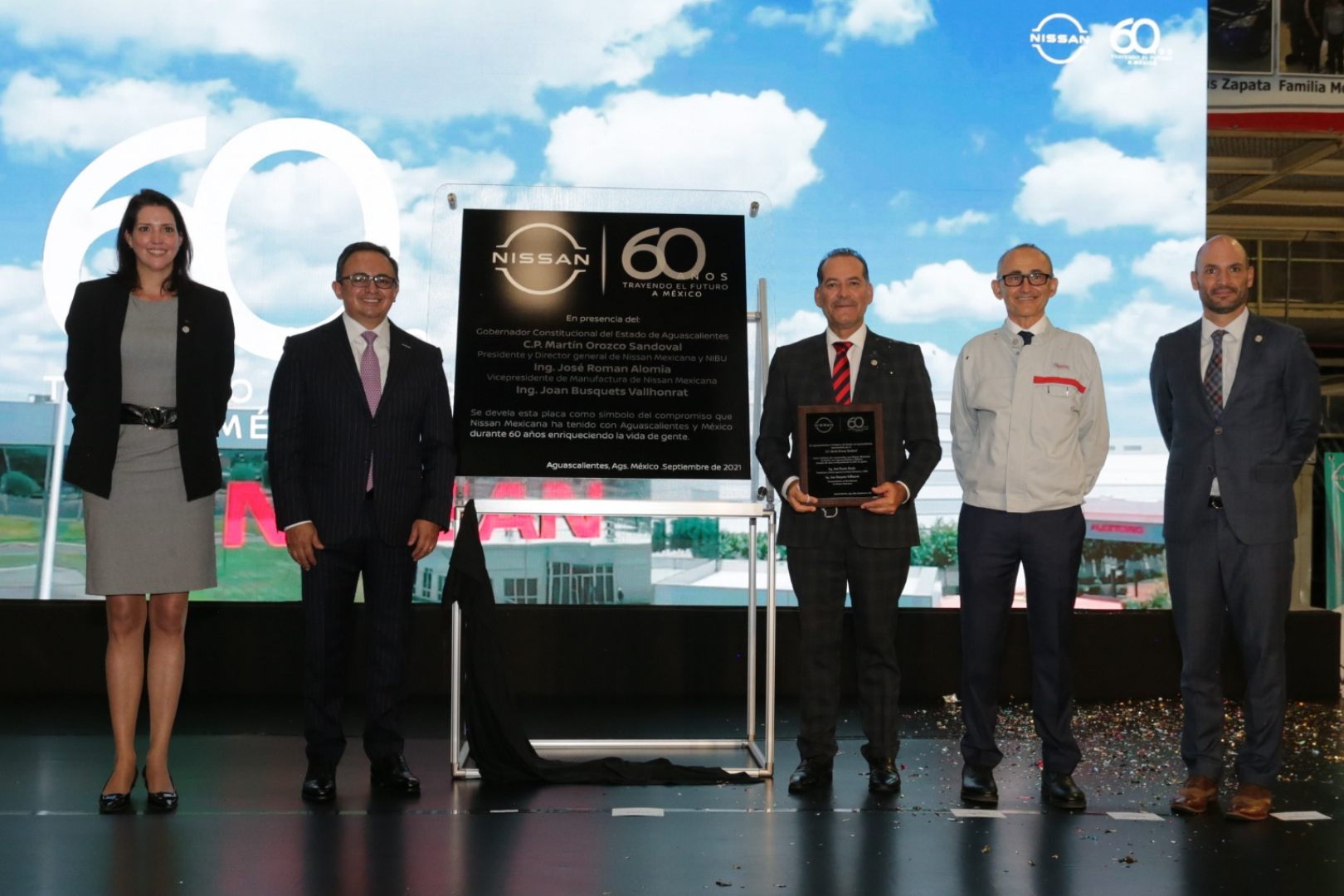 Nissan Aguascalientes 60 años