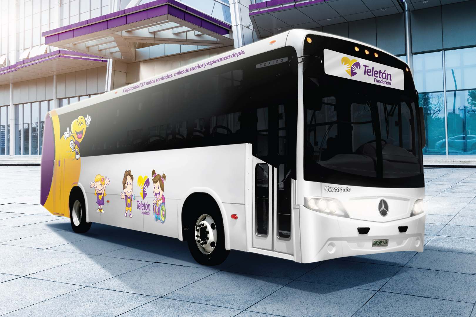 Mercedes-Benz Autobuses Teletón 2021