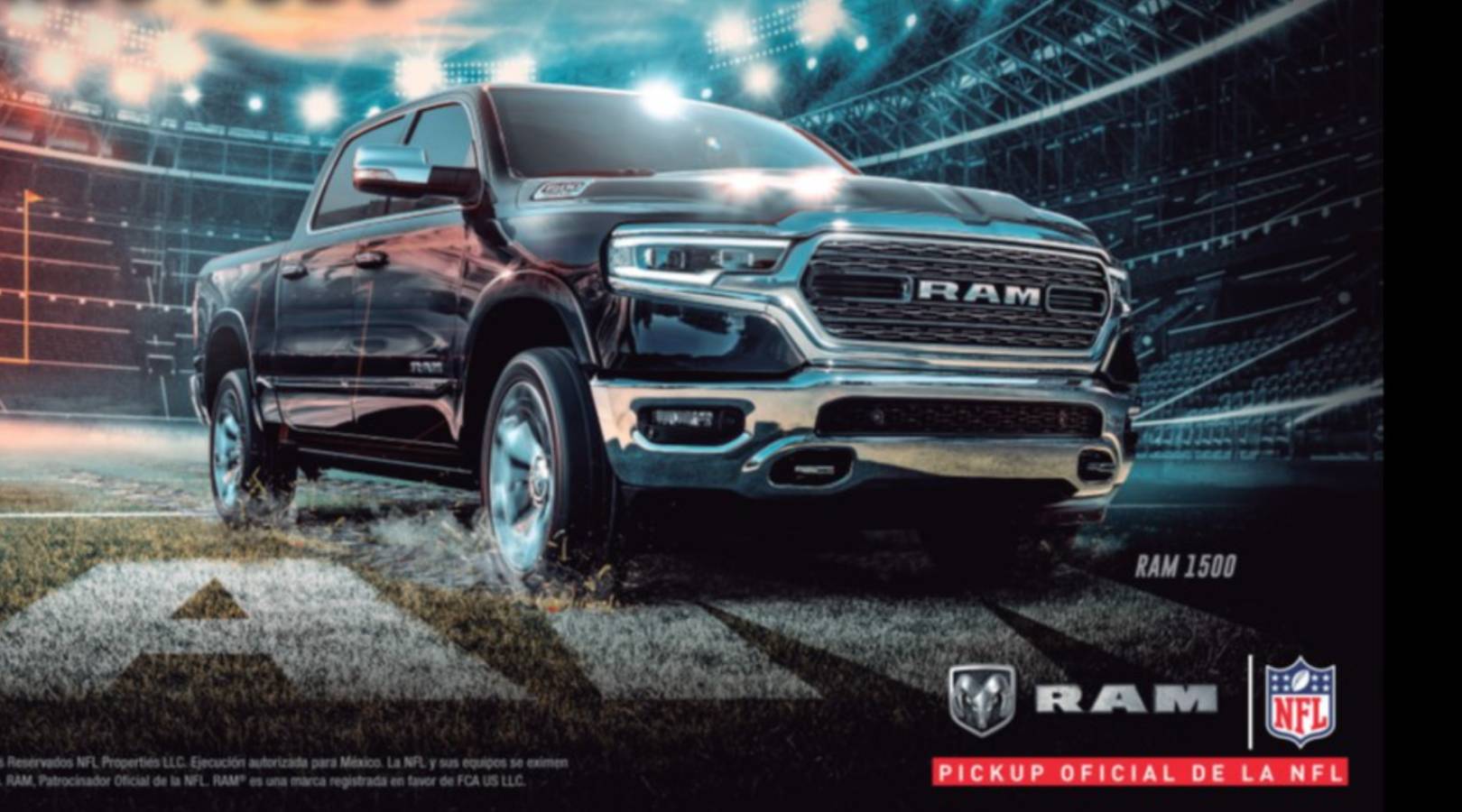 Ram es la “Pickup Oficial” del Super Bowl LV Indicador Automotriz