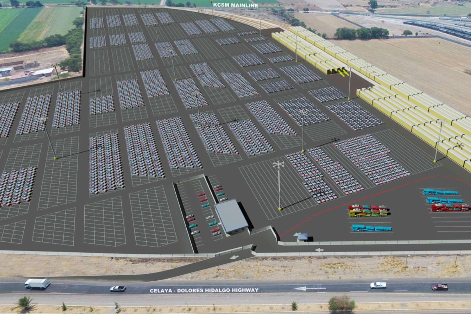 Kansas City Southern (KCS) Central Bajío