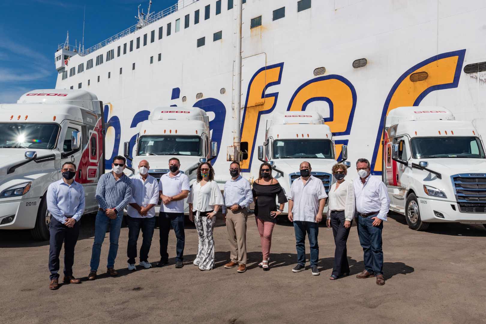 Baja Ferries Daimler Freightliner Cascadia
