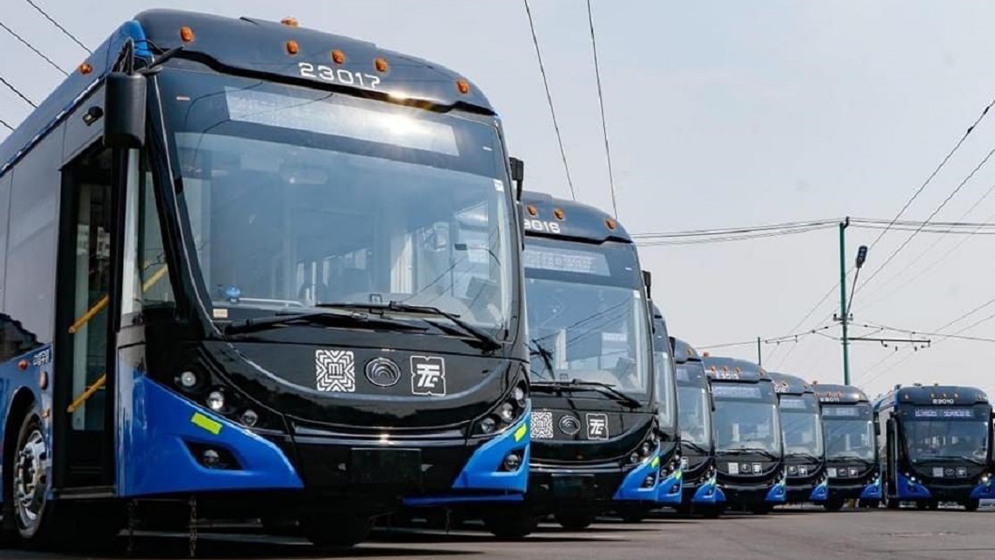 CDMX, Trolebuses, Yutong