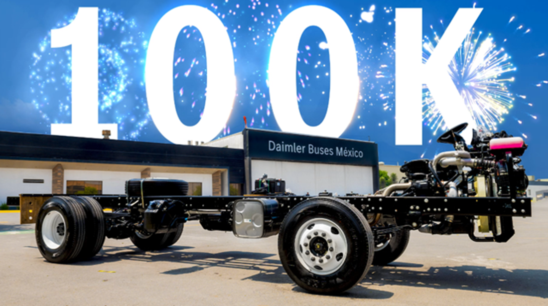 Mercedes, chasis 100 mil