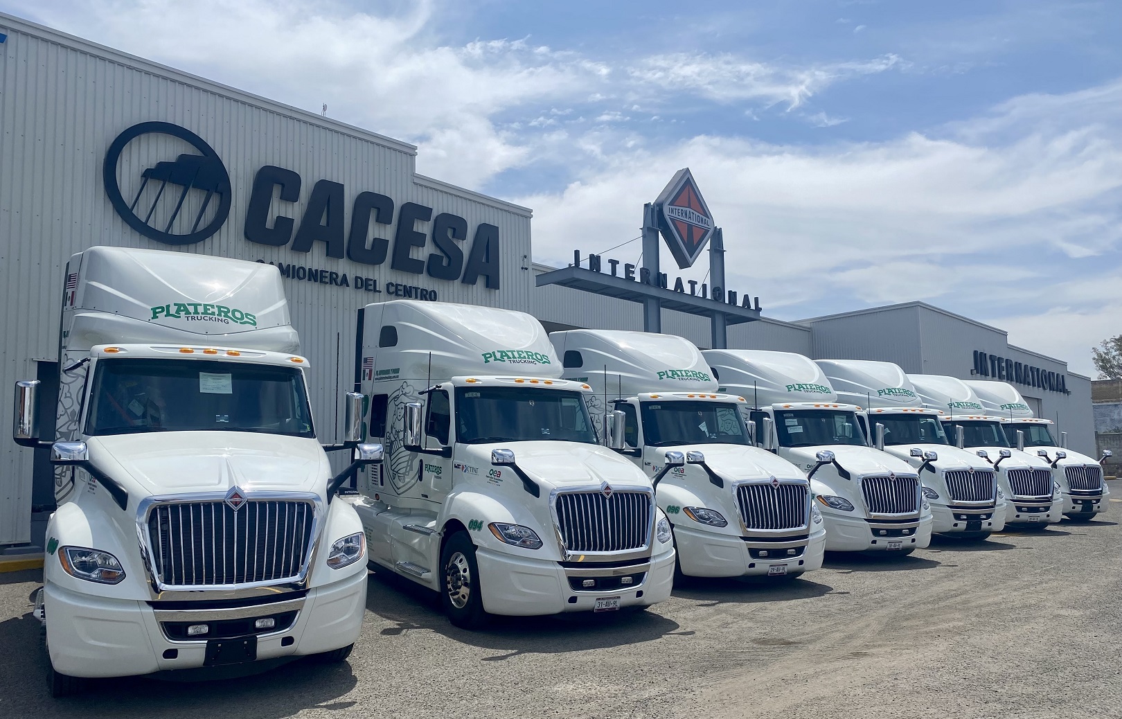 Plateros Trucking, Navistar, International, CACESA
